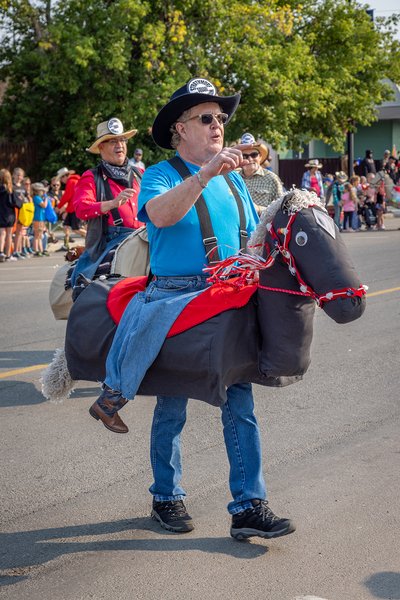 Square Dance 05, Stampede Parade, Strathmore, AB, 2024-08-03