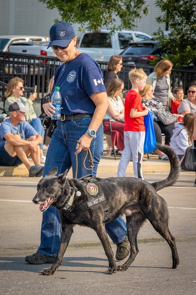 RCMP 02, Stampede Parade, Strathmore, AB, 2024-08-03