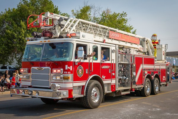 Fire 05, Stampede Parade, Strathmore, AB, 2024-08-03