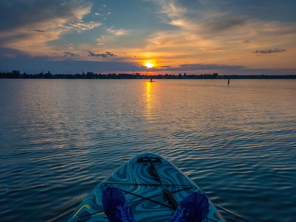 Sun on the water 01, Chestermere Lake, Chestermere, AB, 2024-08-10