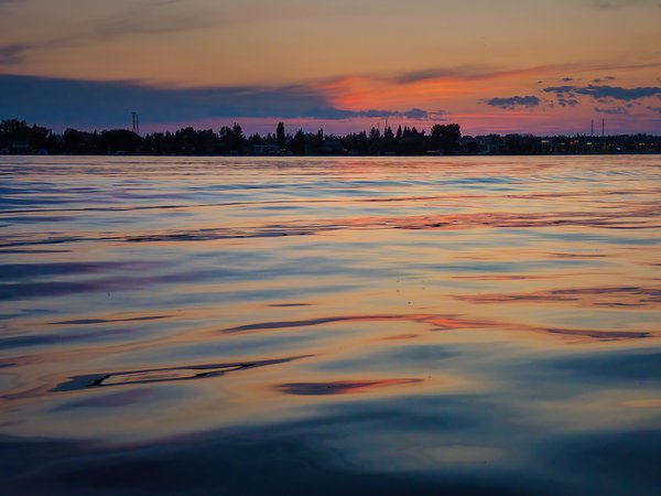 Riding the wake, Chestermere Lake, Chestermere, AB, 2024-08-10