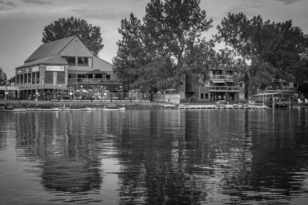 Shore reflected 02, Chestermere Lake, Chestermere, AB, 2024-08-13