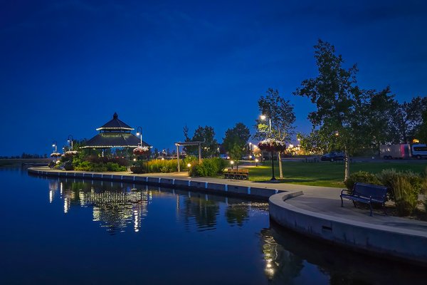 Walk along the dock, Chestermere Lake, Chestermere, AB, 2024-08-16