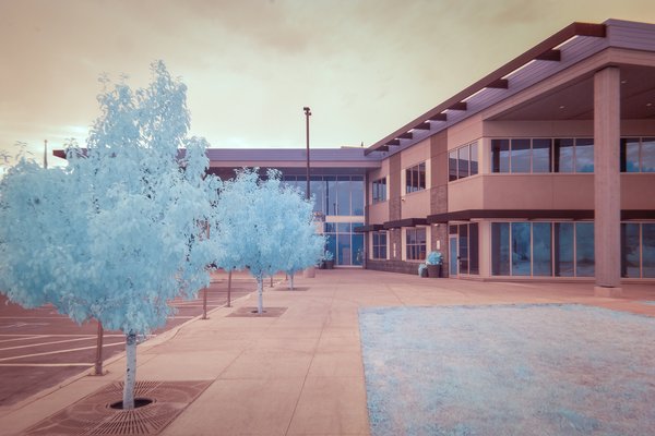 Municipal Building, Kinsmen Park, Strathmore, AB, 2024-07-29