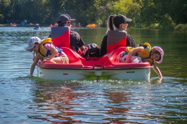 There goes trouble, Bowness Park, Calgary, AB, 2024-09-01