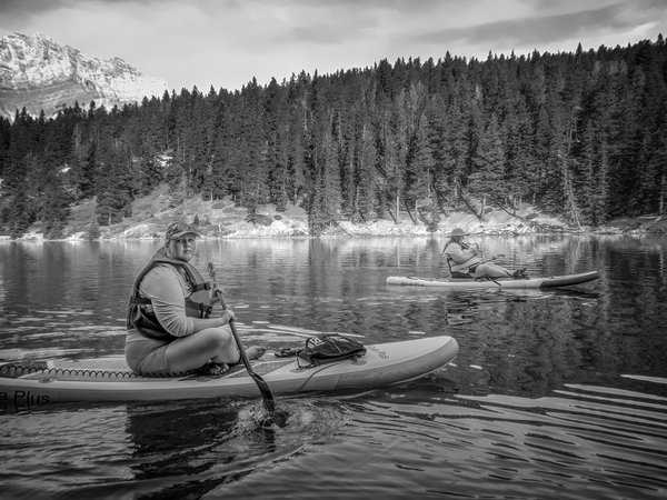 Double Trouble, Two Jack Lake, Banff National Park, Alberta, 2024-09-02