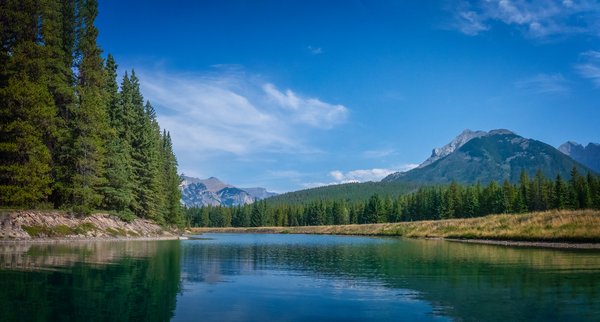 Panoramic 07, Two Jack Lake, Banff National Park, Alberta, 2024-09-02