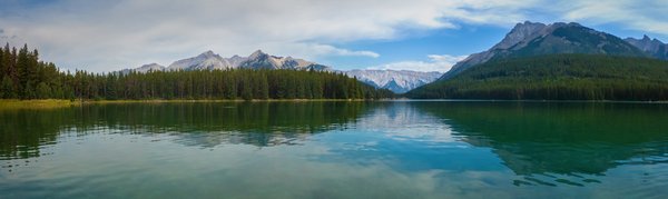 Panoramic 03, Two Jack Lake, Banff National Park, Alberta, 2024-09-02