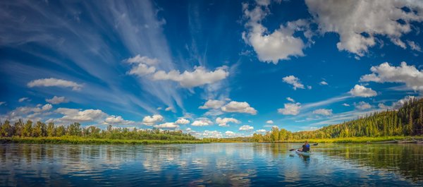 The Explorer, McKinnon Flats to Johnson's Island, Bow River Float, 2024-09-15