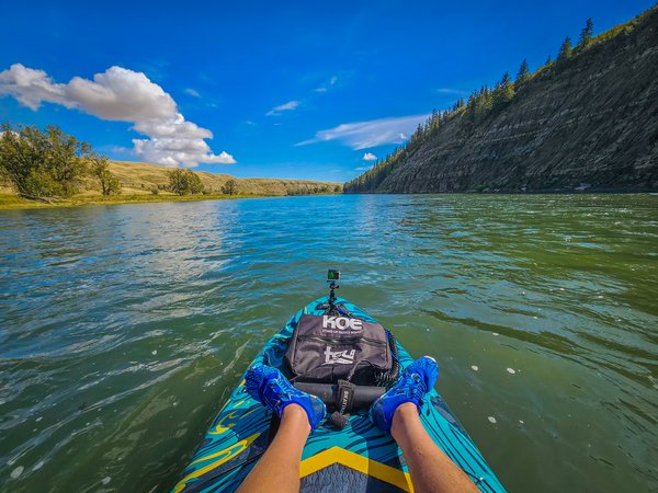 How to spend a Sunday, McKinnon Flats to Johnson's Island, Bow River Float, 2024-09-15