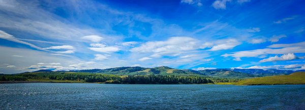Panorama, Chain Lakes, Chain Lakes Provincial Park, AB, 2024-09-22