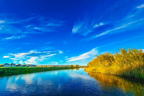 Rounding the bend, Chestermere Lake, Chestermere, AB, 2024-09-23