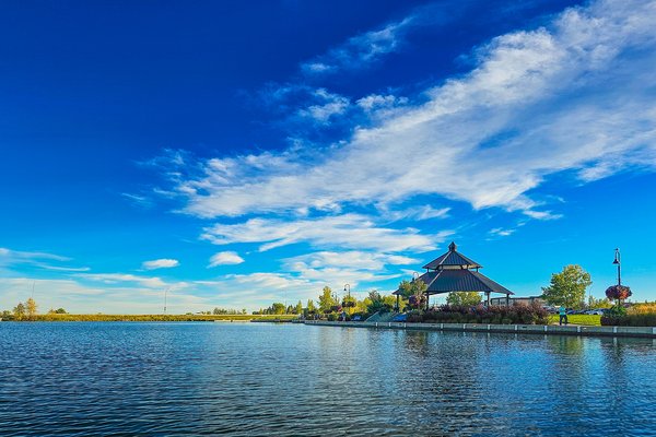 Gazebo, Chestermere Lake, Chestermere, AB, 2024-09-23