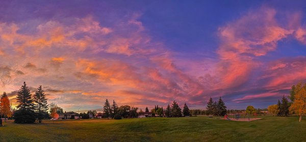 Sunrise, Thornbriar Green, Strathmore, AB, 2024-09-25