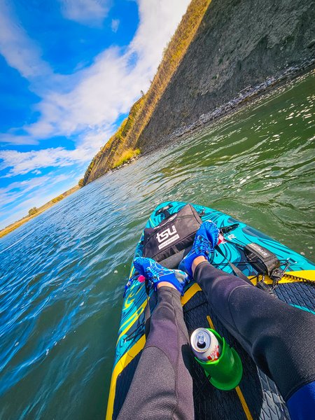 Damn the torpedoes, Policeman's Flats to McKinnon Flats, Bow River Float, 2024-10-06