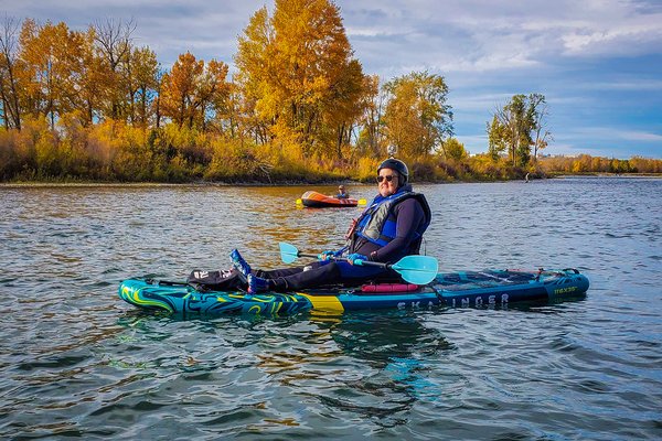 Le Dork, Ogden to Fish Creek Park, Bow River Float, 2024-10-14
