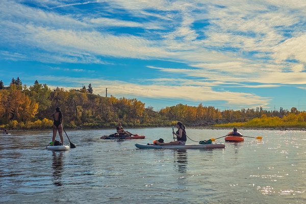 One short, Ogden to Fish Creek Park, Bow River Float, 2024-10-14