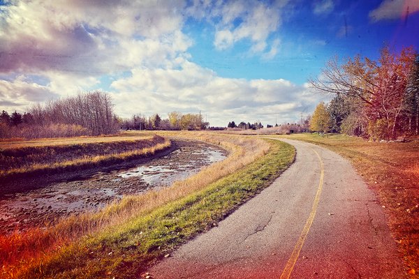 Because you have to, Strath Paths, Strathmore, AB, 2024-10-29