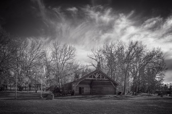 The Ampitheatre, Kinsmen Park, Strathmore, AB, 2024-11-02