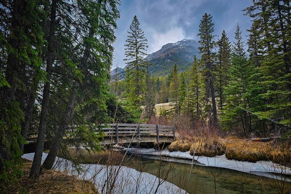 Bridging the gap, Banff, AB, 2025-04-12
