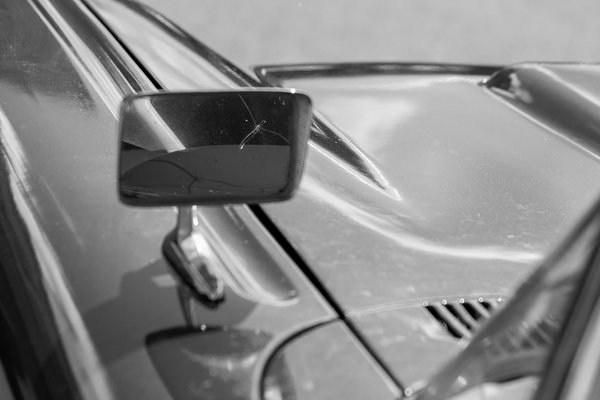 Through a mirror darkly, Car Show, Elnora, AB, 2025-05-24