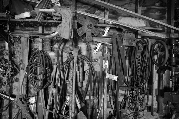 Parts department, Sunnyridge Farm, Special Areas No. 4, Alberta, 2025-09-14