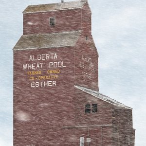 Esther Elevator in Snow Squall, Mar 23, 2012