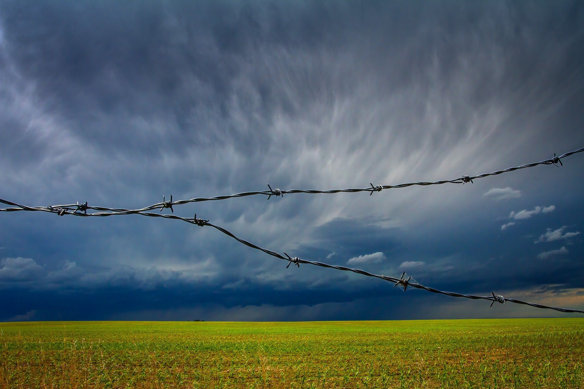 This storm has me wired, North of Strathmore, AB, 2026-06-20