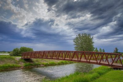That bridge again, Tom Sadler Bridge, Strathmore, AB, 2026-06-19